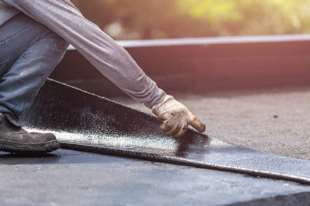 Professional Exterior Waterproofing technician working in Stratford, WI